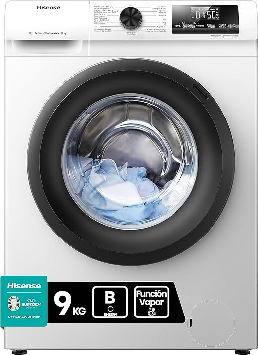 Lavadoras Hisense WFQP901418VM 9 kg 